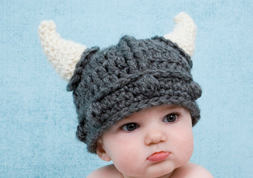 Handmade Viking Baby Hat